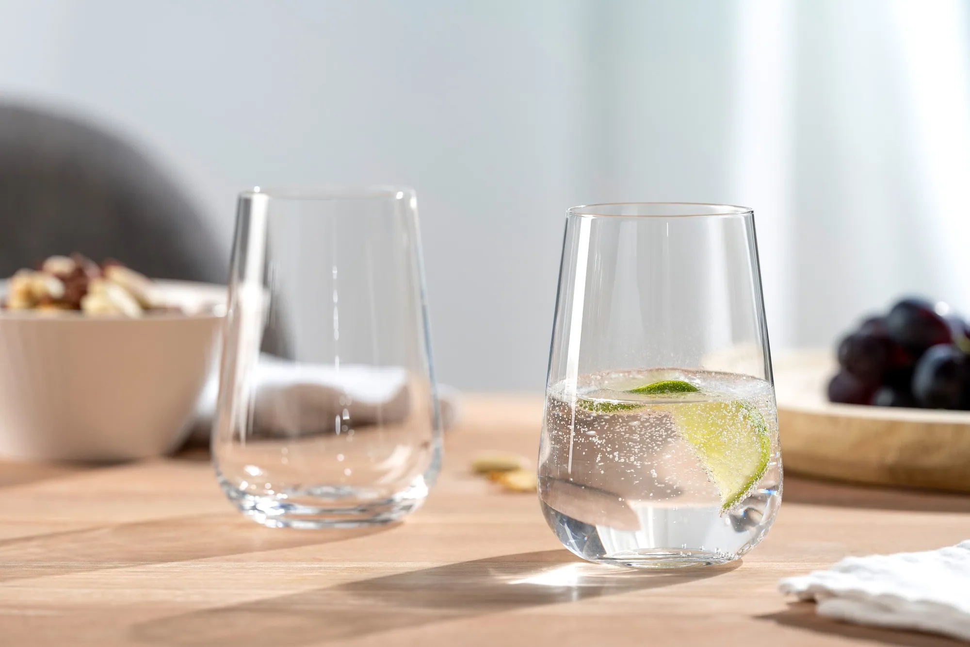LEONARDO PALADINO Trinkglas-Set, 370 ml, 6er-Set, Kristallglas, spülmaschinenfest 2