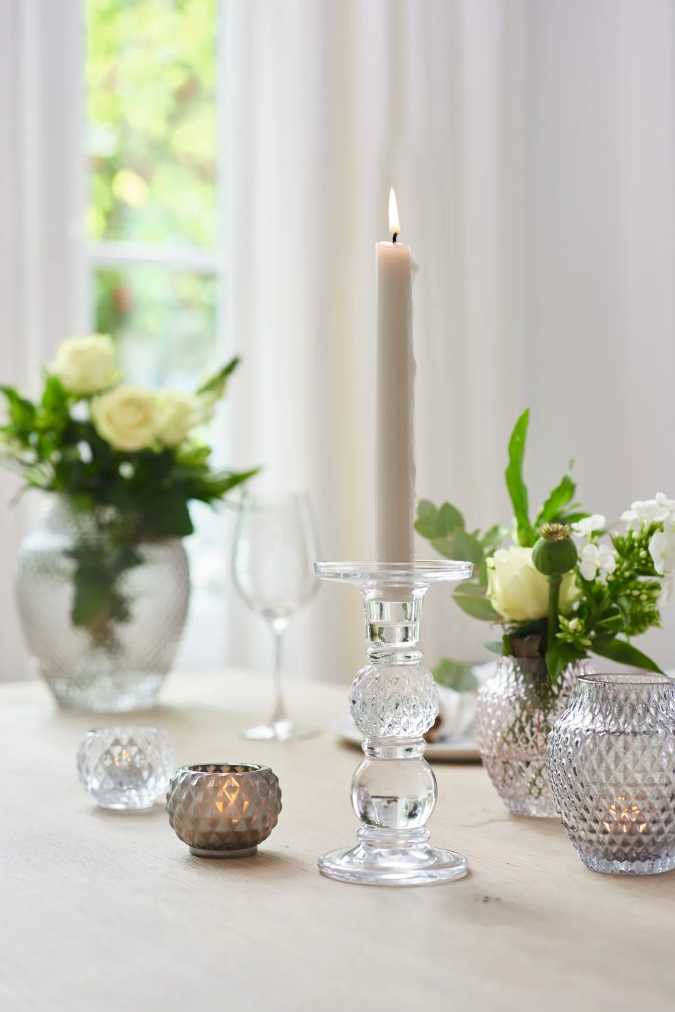 LEONARDO Kerzenständer Poesia, elegantes Design, modernes Ambiente, hochwertige Verarbeitung 3