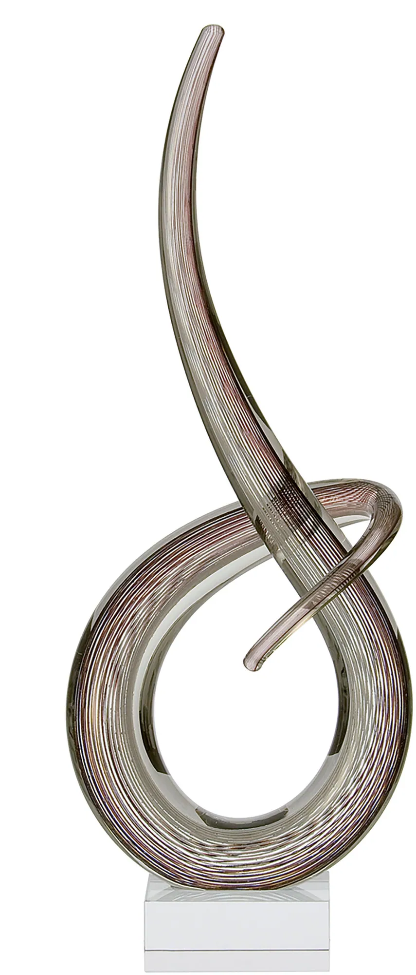 LEONARDO Dekofigur Skulptur 50 cm, handgefertigt, modernes Design, Unikat