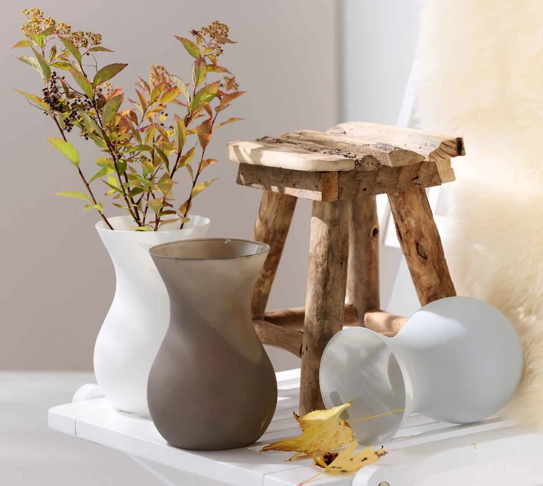 Ritzenhoff Annalena Vase, 18 cm Höhe, stilvolles Matt-Finish, für üppige Blumenarrangements 5