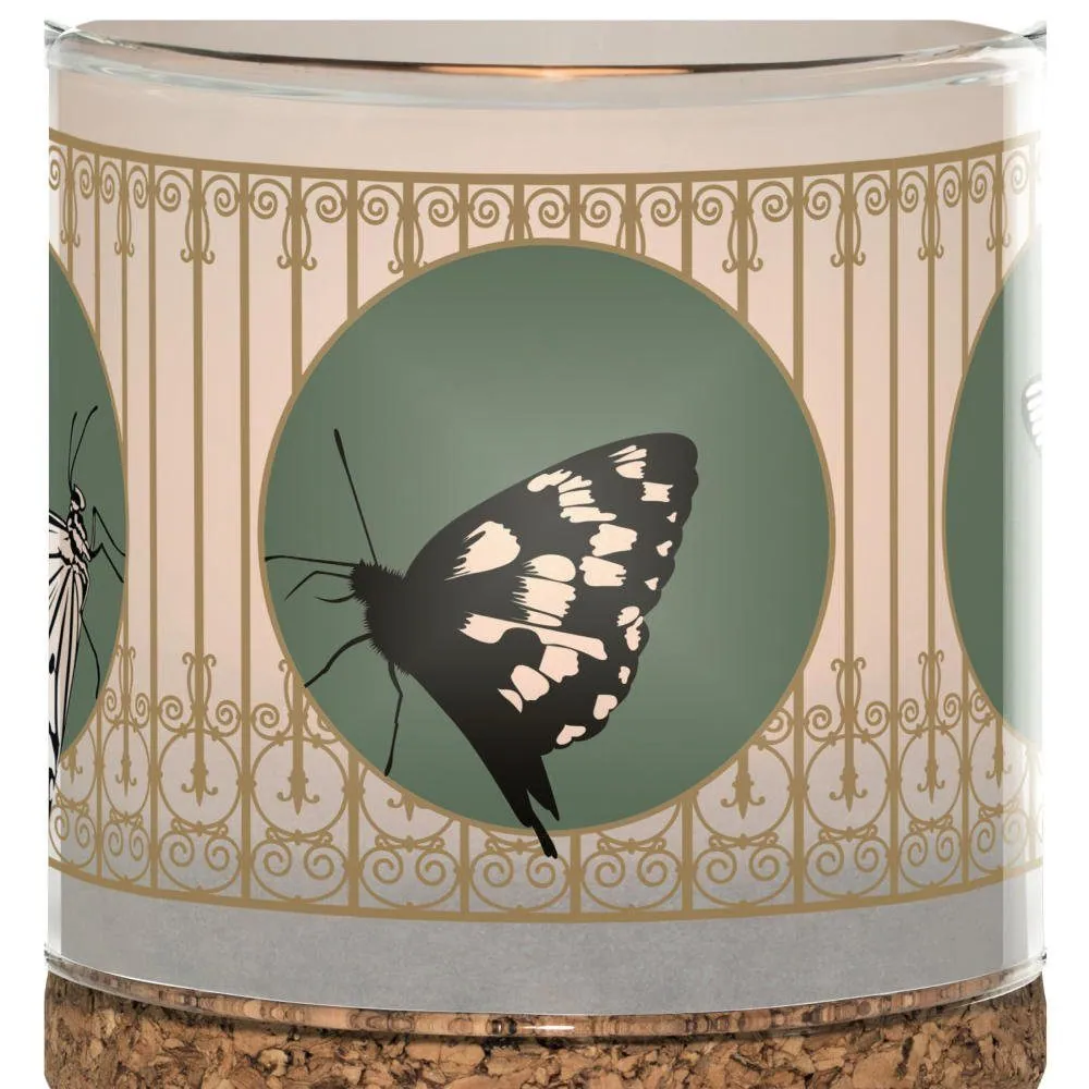 Ritzenhoff Moons Windlicht, doppelwandiges Glas, Korksockel, wandelbare Designs 5