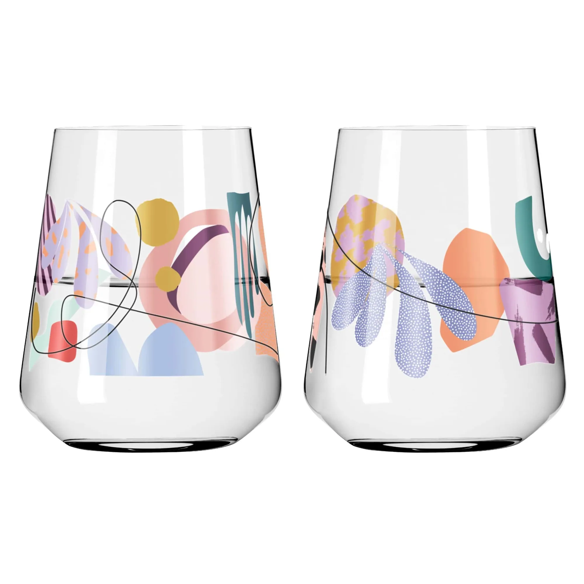 Ritzenhoff Sommerrausch Gläser-Set, florale Designs, Made in Germany 2