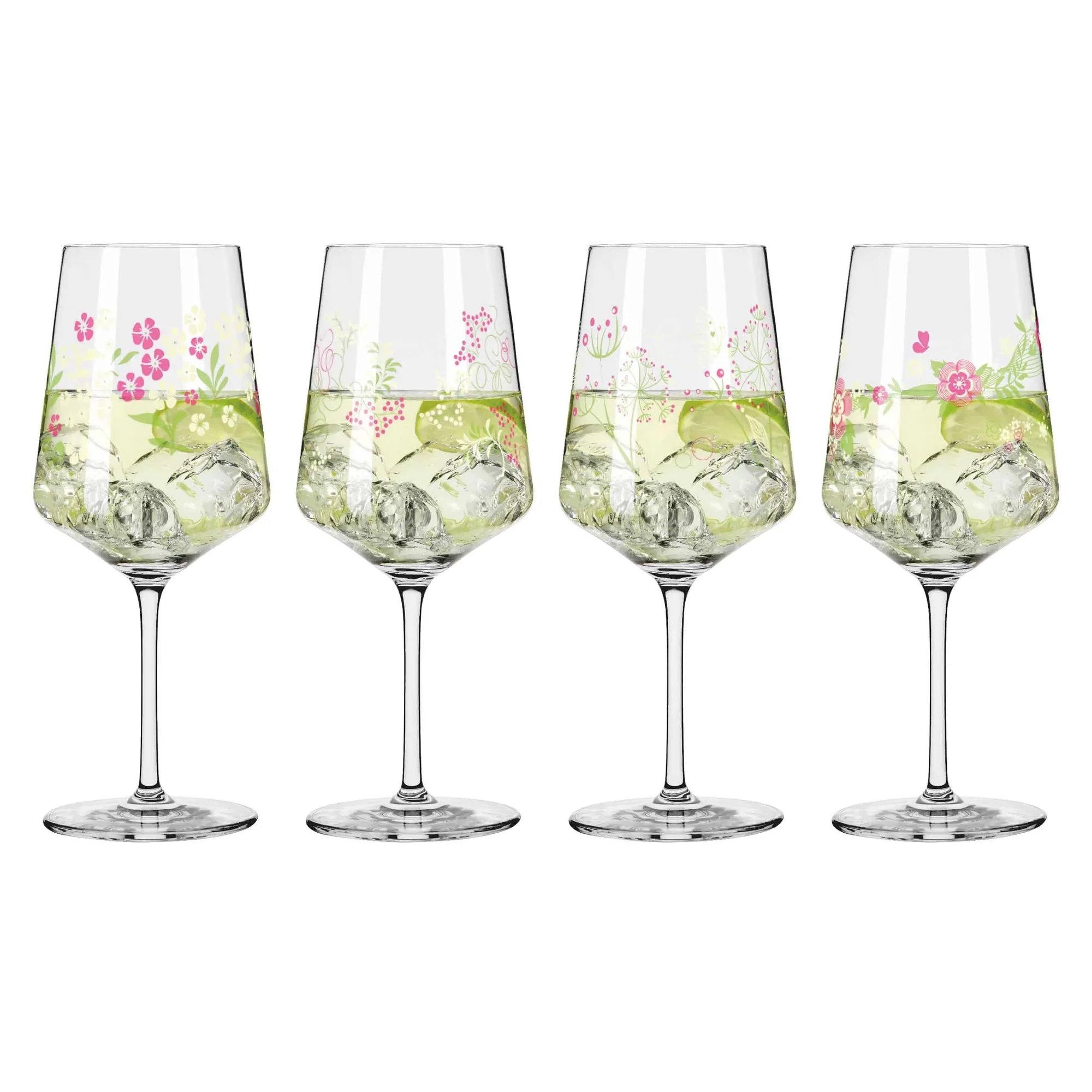 Ritzenhoff Sommertau Aperitifglas-Set, Elegante Designs, Made in Germany, 4er-Set 2
