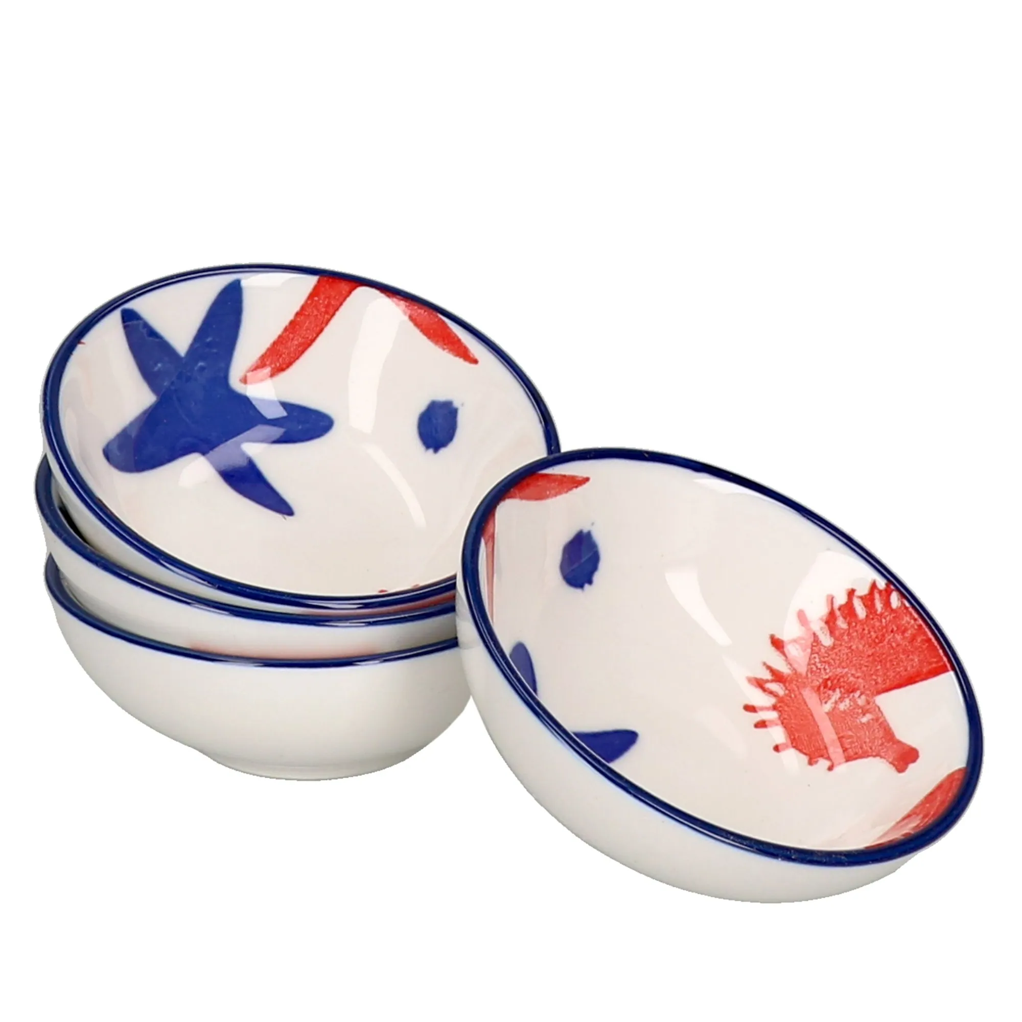 Ritzenhoff Servierschale 4er Set Seestern Seaside, flach, 8 cm Durchmesser 2