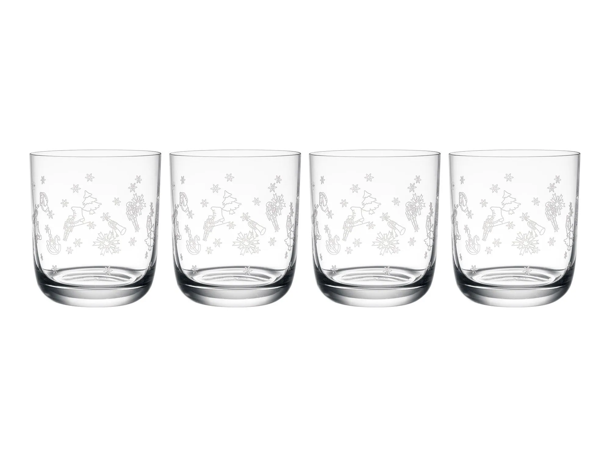 Villeroy & Boch Wasserglas-Set Toy's Delight, 8er Set, Kristallglas, spülmaschinengeeignet