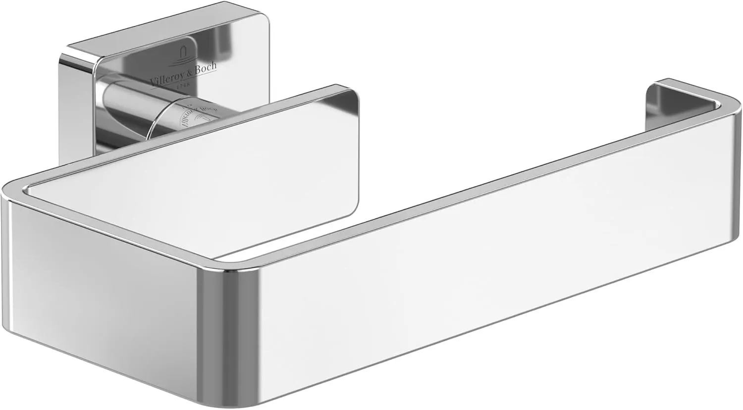 Villeroy & Boch Toilettenpapierhalter, minimalistisch, edles Design, vielseitig einsetzbar 2
