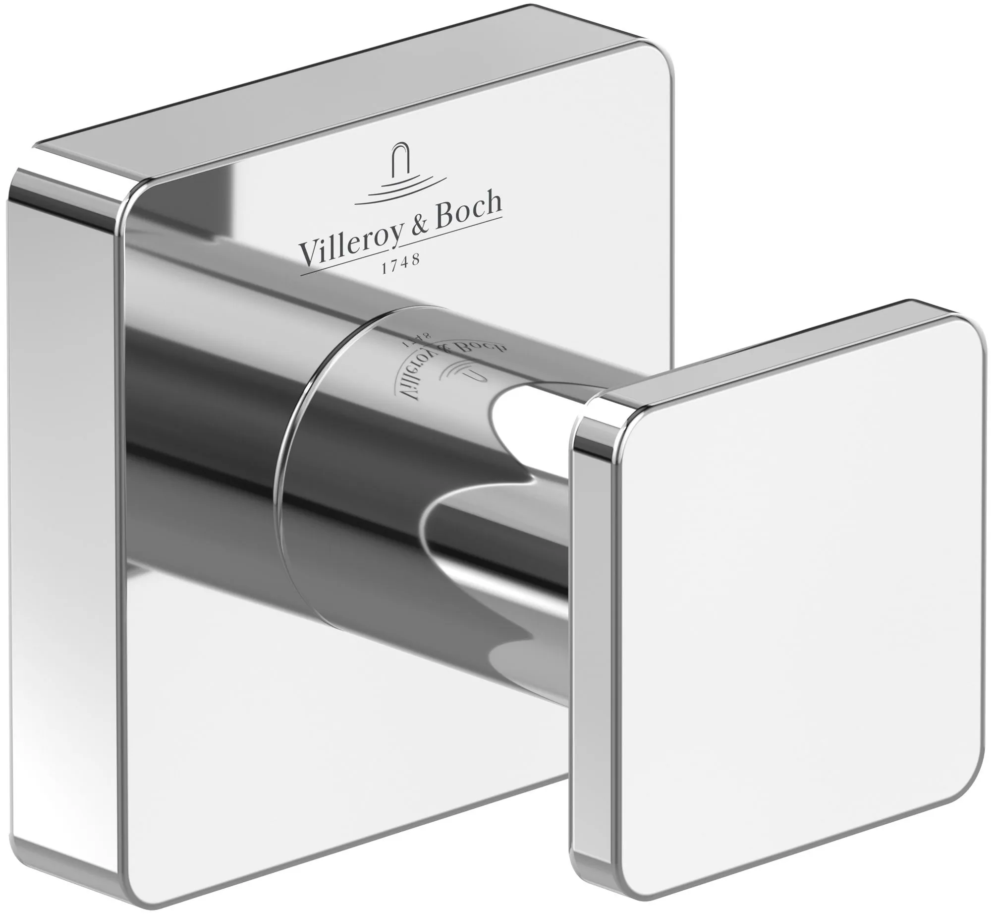 Villeroy & Boch Toilettenpapierhalter, minimalistisch, edles Design, vielseitig einsetzbar 4