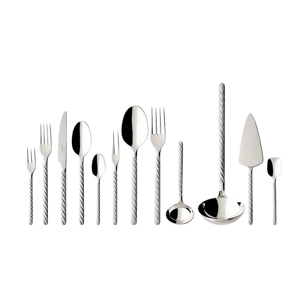 Villeroy & Boch Besteck-Set Montauk, für 12 Personen, spülmaschinenfest, edelstahl