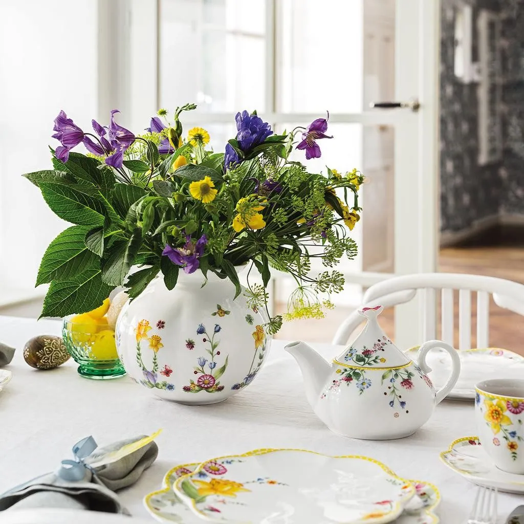 Villeroy & Boch Spring Awakening Vase, ø 19,8 cm, aus feinem Porzellan 2
