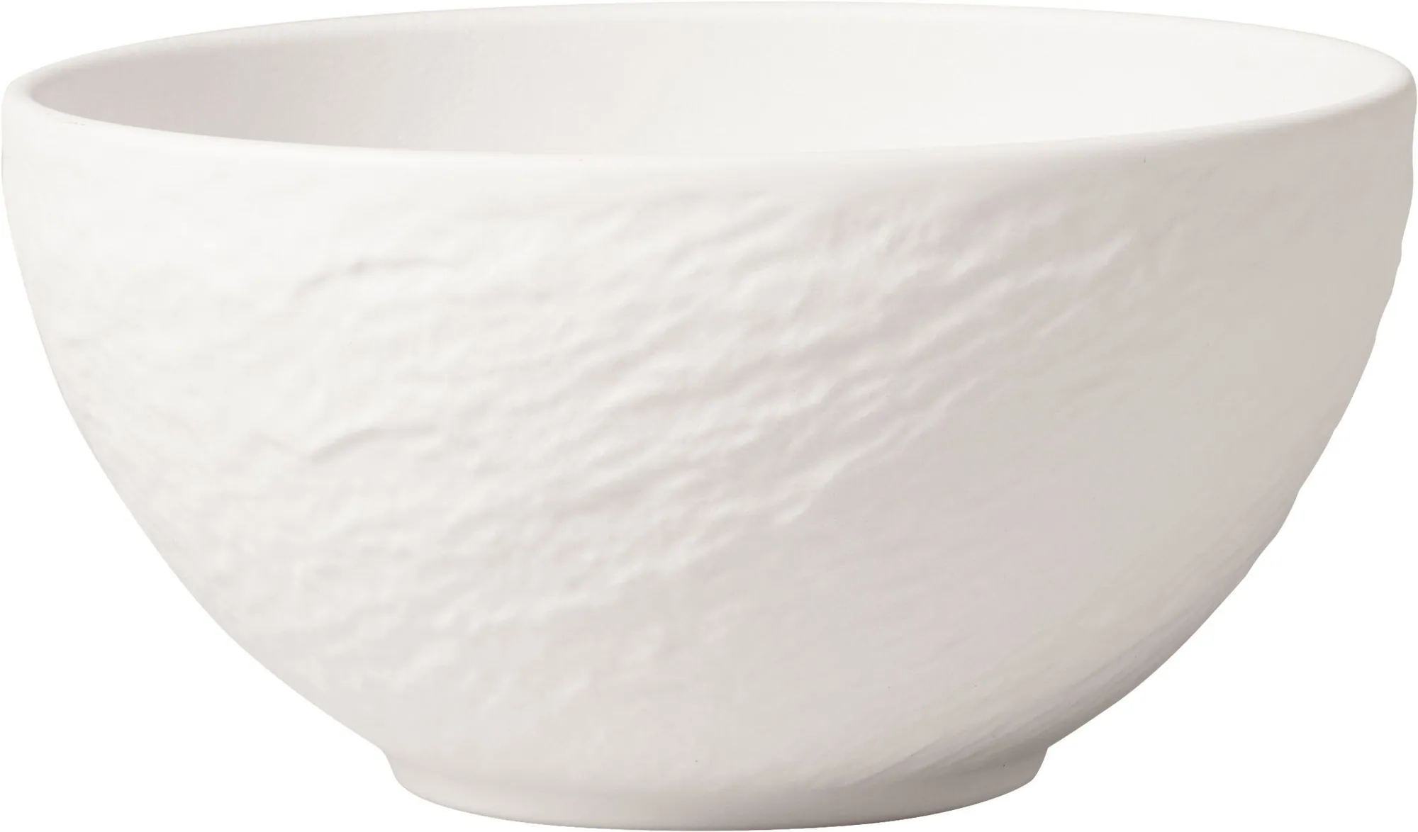 Villeroy & Boch Manufacture Rock Schale, modernes Design, Premium Porzellan, 14 cm