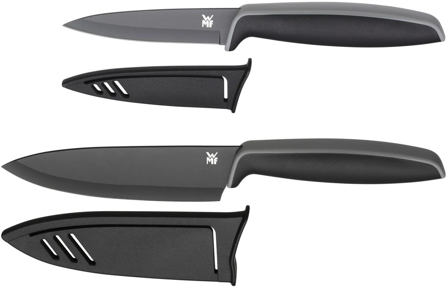 WMF Touch Messer-Set, 2-teilig, Allzweck- und Kochmesser mit Klingenschutz 2