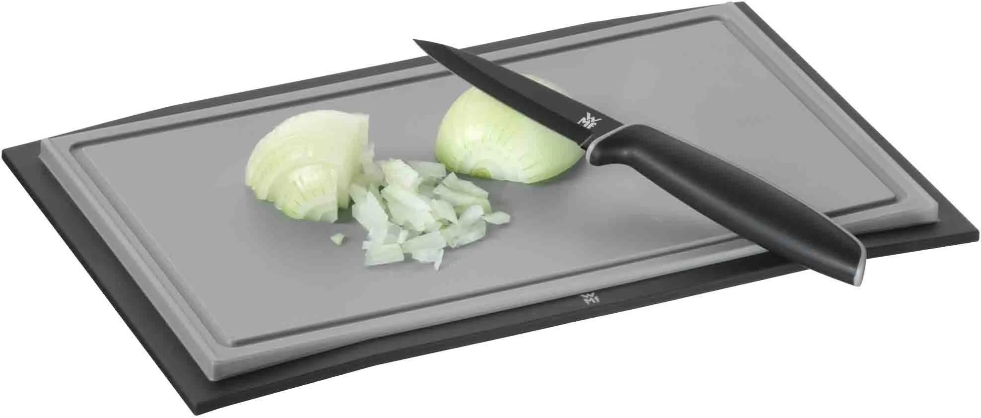 WMF Schneidebrett Kunststoff, beidseitig nutzbar, mit Saftrille 3