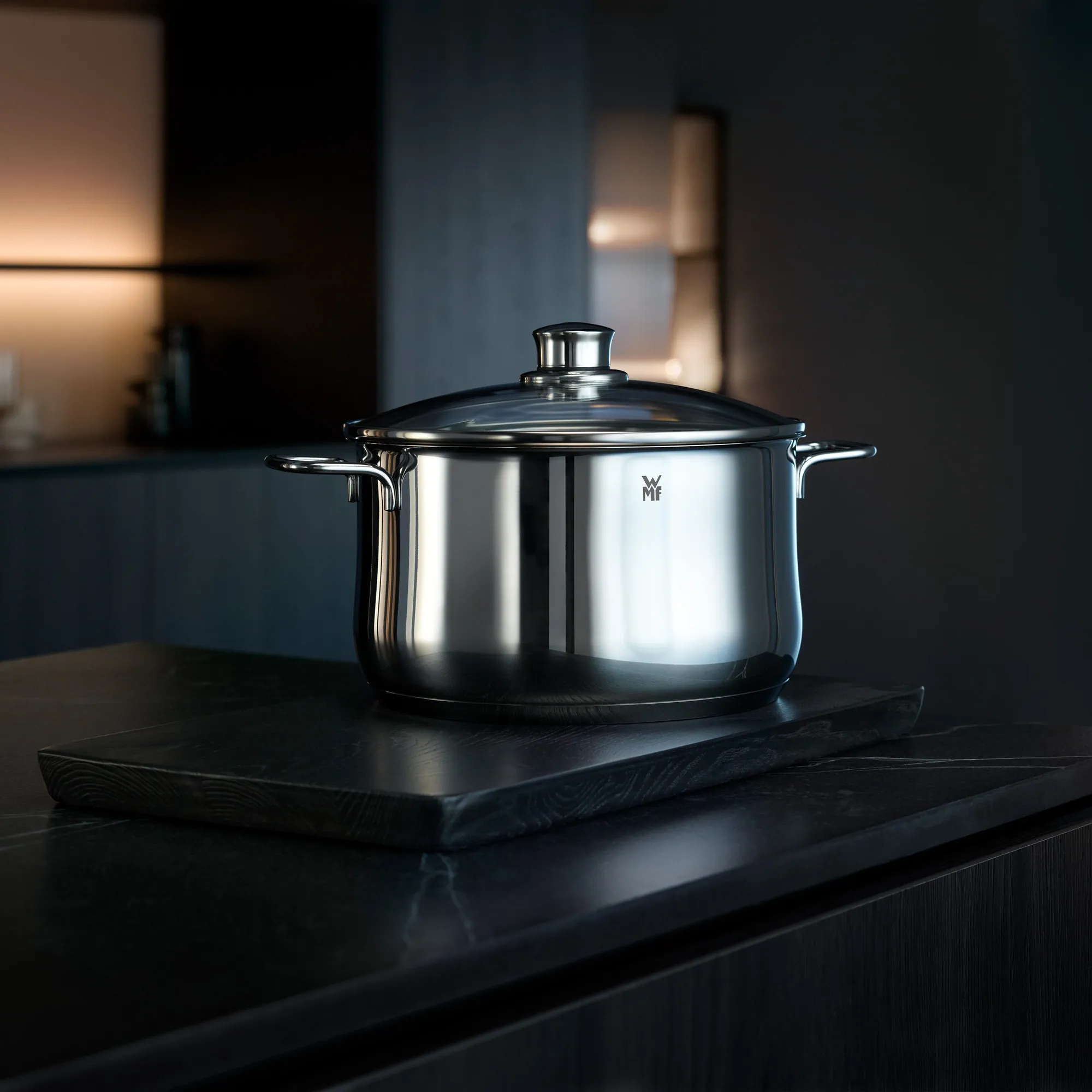 WMF Diadem Plus Topf-Set, 15-teilig, rostfrei, hitzebeständig, spülmaschinengeeignet 2