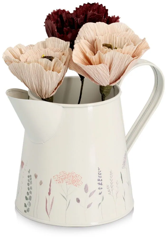 Zeller Present Kanne Flowers, 1,5 l, dekorativ, vielseitig, robust 2